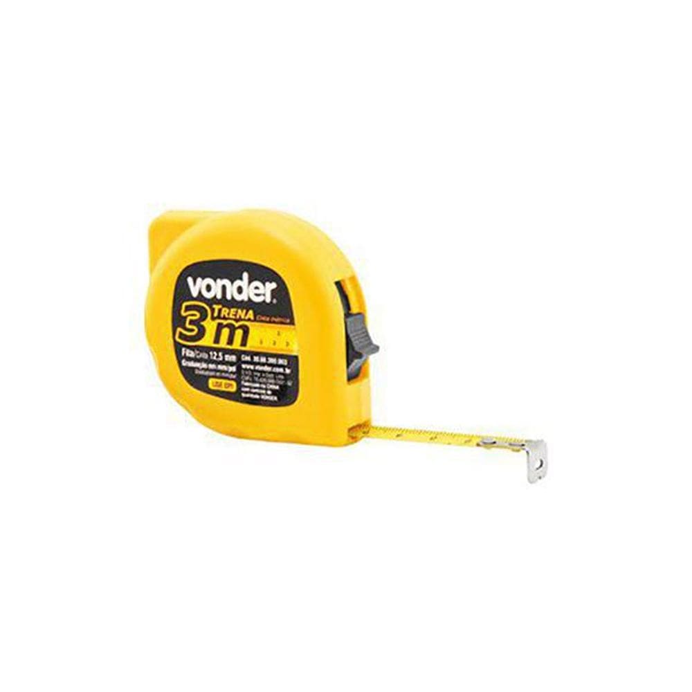 Trena De Aço 3M X 12,5Mm Vonder 38.68.300.003