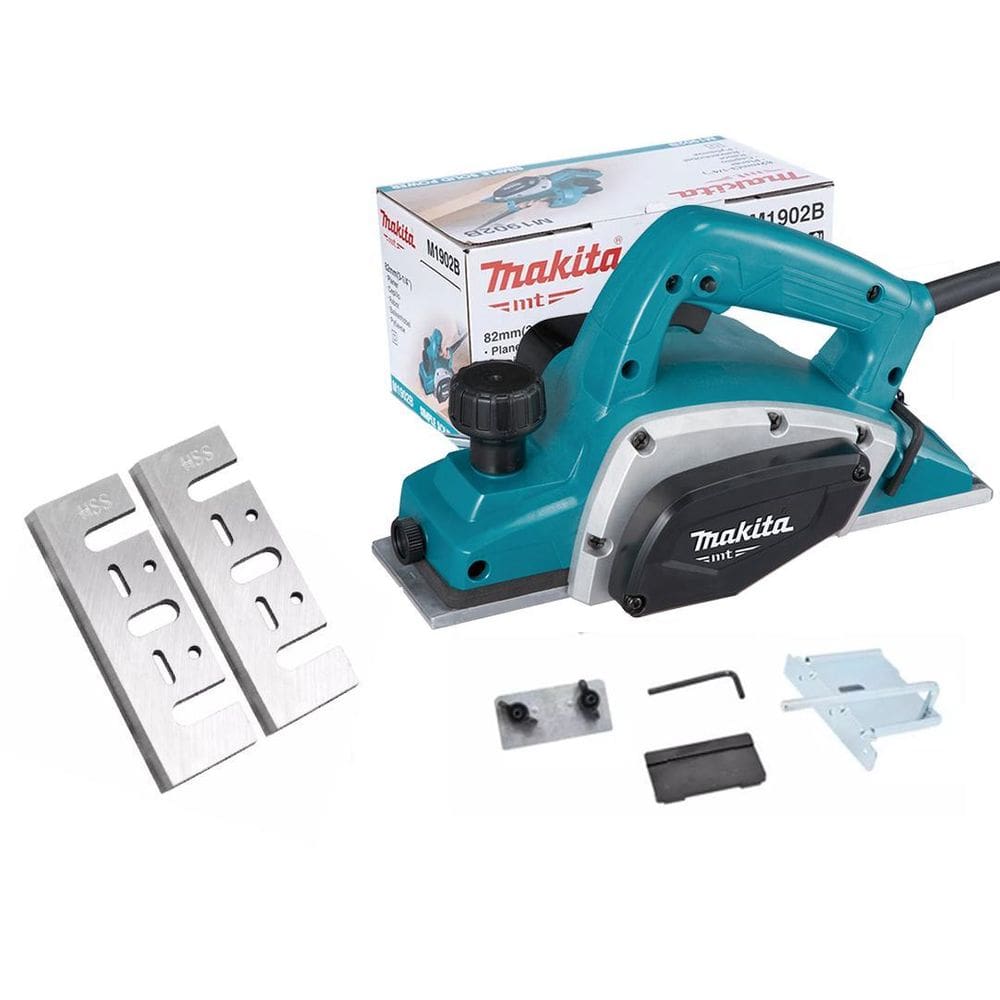 Plaina Elétrica Profiss Makita M1902B 580W + Facas 82Mm 220V