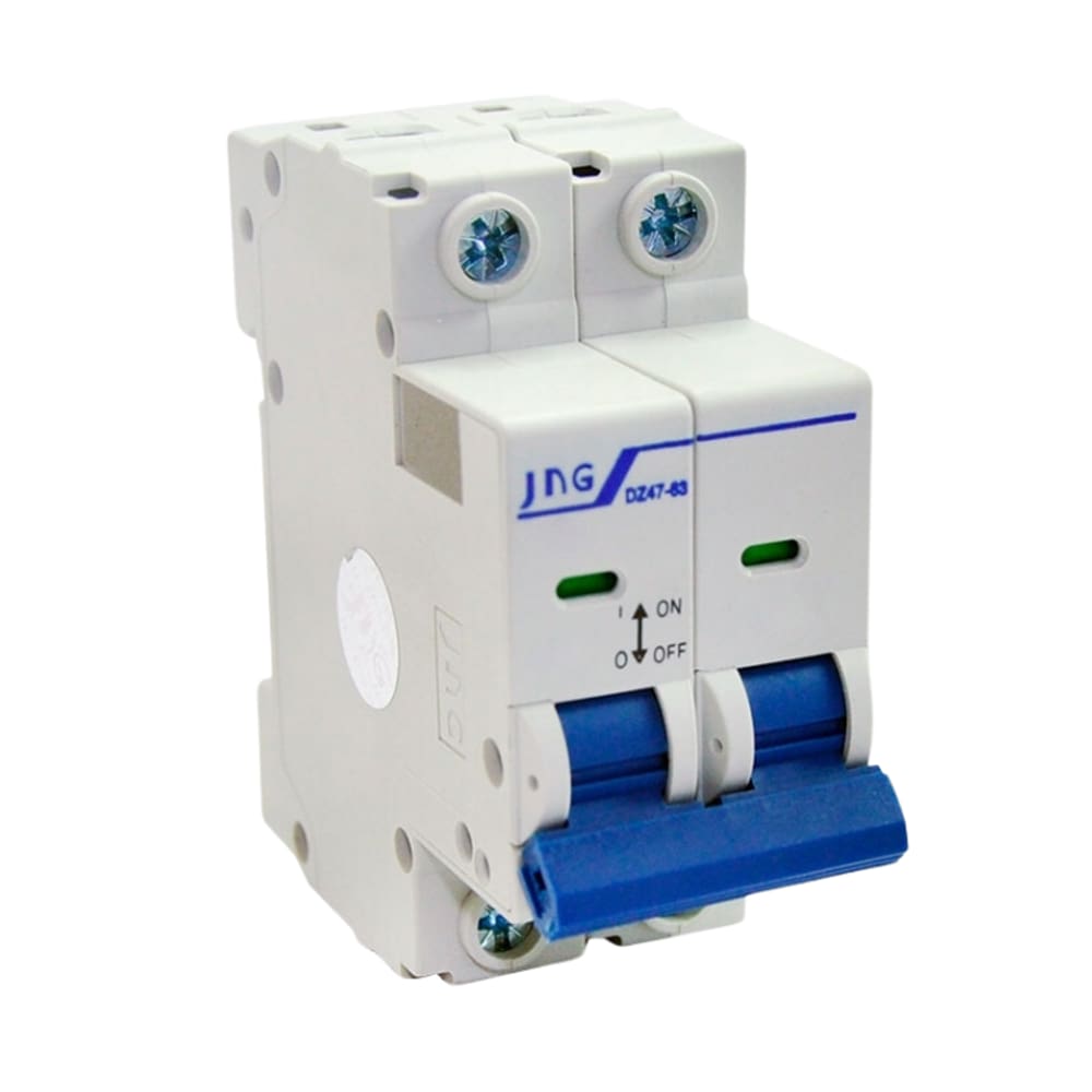 Minidisjuntor Bipolar Curva C 50A - Jng