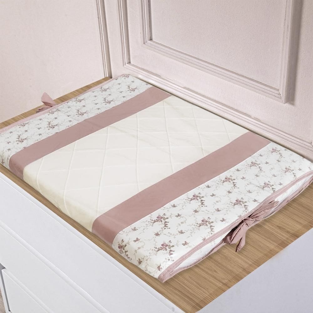 Trocador de Cômoda Bebê 50x64x4cm - Algodão - Lavável