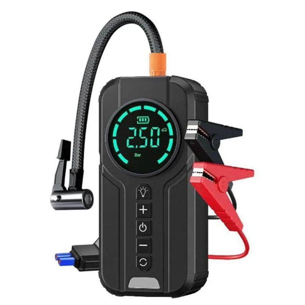 Compressor De Ar Bomba Pneu Auxiliar De Partida Power Bank