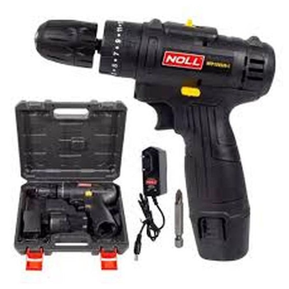 Furadeira/Parafusadeira Impacto 12V Bateria Noll