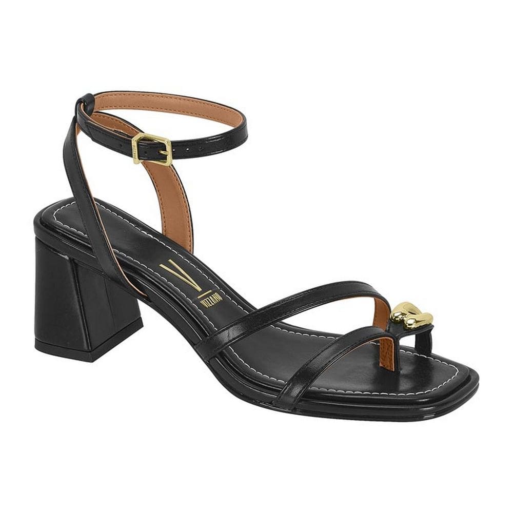 Sandália Feminina Vizzano Salto Bloco Social Dedo 6530.105