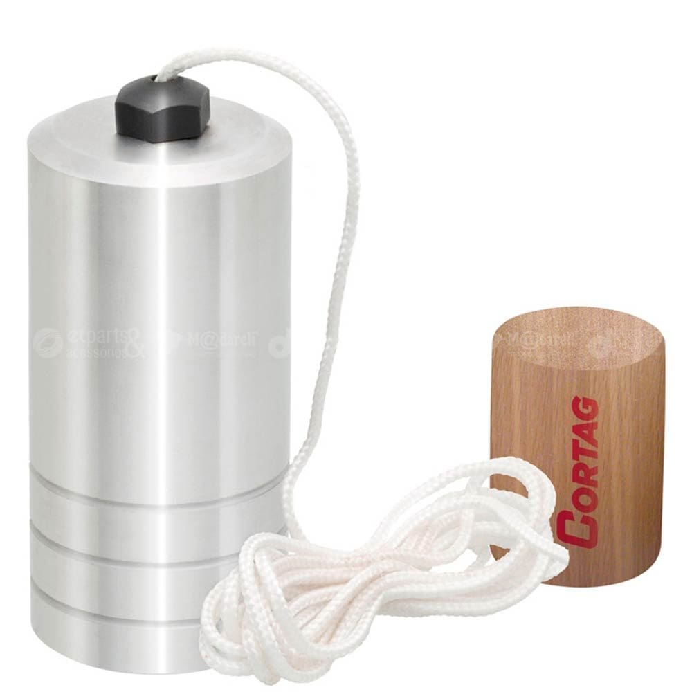Prumo De Parede Em Aço Maciço 1Kg Cortag