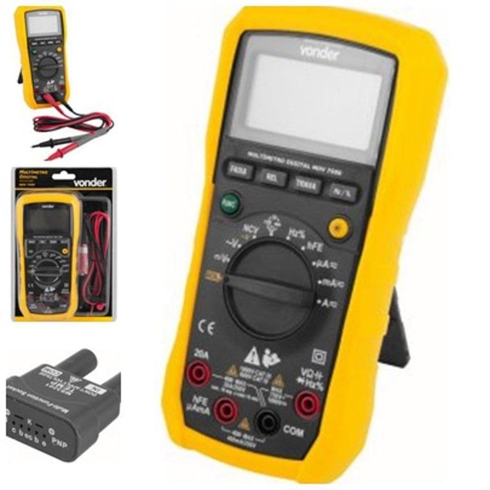 Multímetro Digital Mdv 7500 Vonder