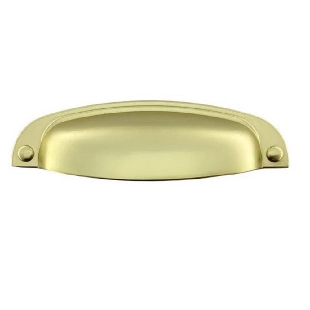 Puxador Móveis Concha Provençal Sobrepor 96Mm Dourado