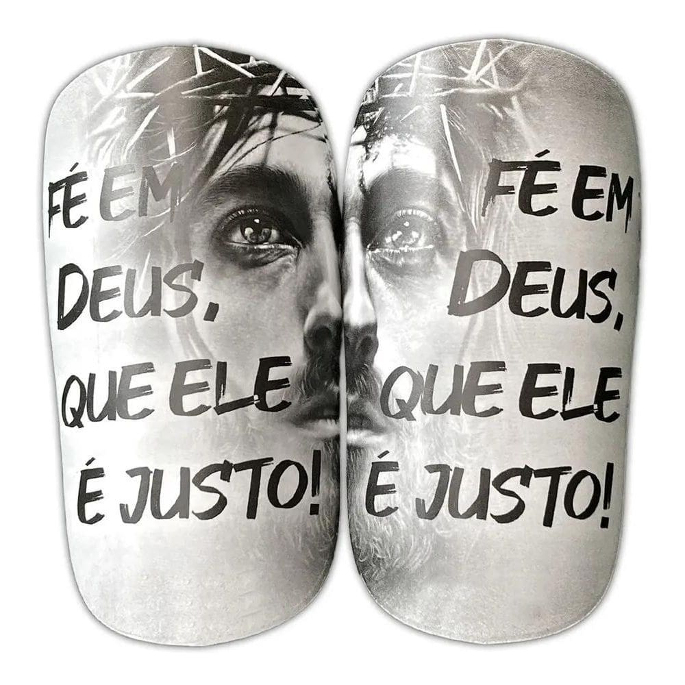 Caneleira De Futebol - Fé Em Deus Que Ele É Justo