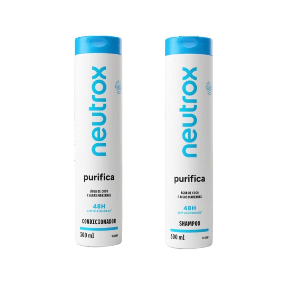 Kit Neutrox Purifica Cond 300Ml + Shampoo 300Ml