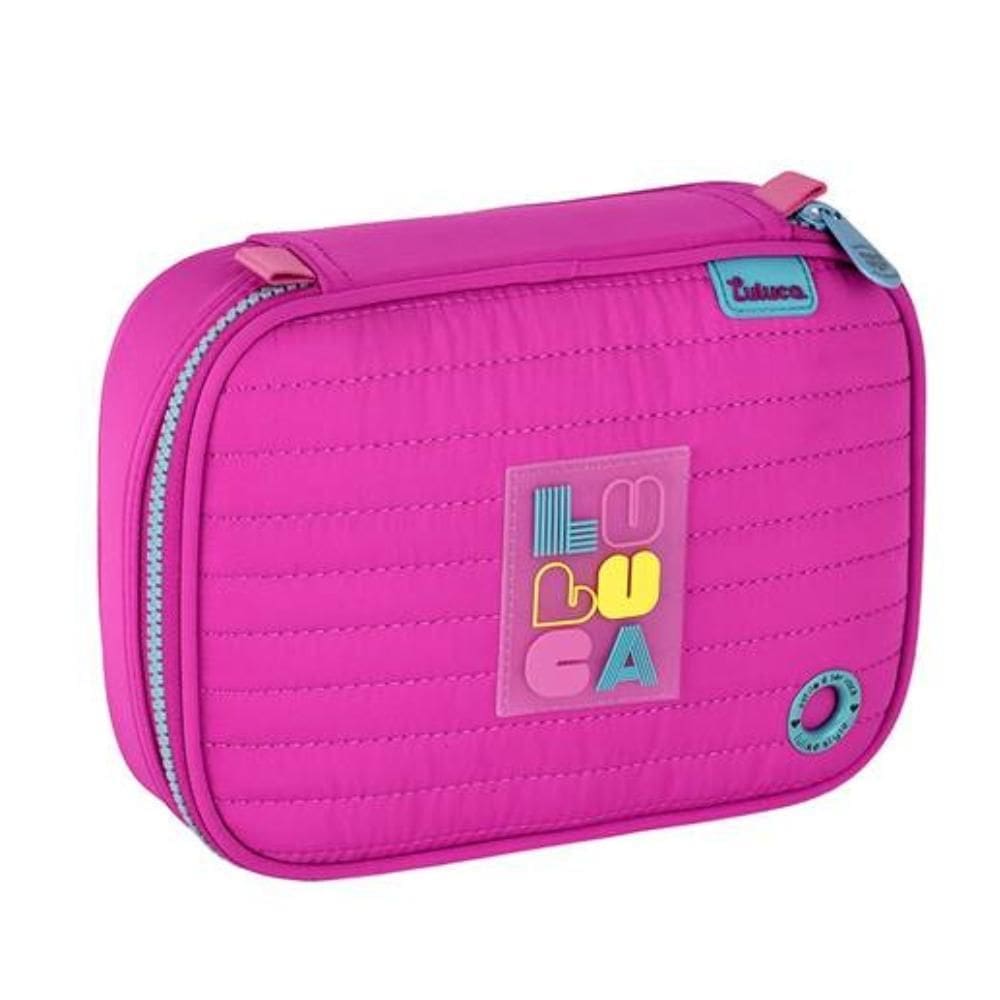 Estojo Box 100 Pens Em Nylon Oficial Luluca Lu24602