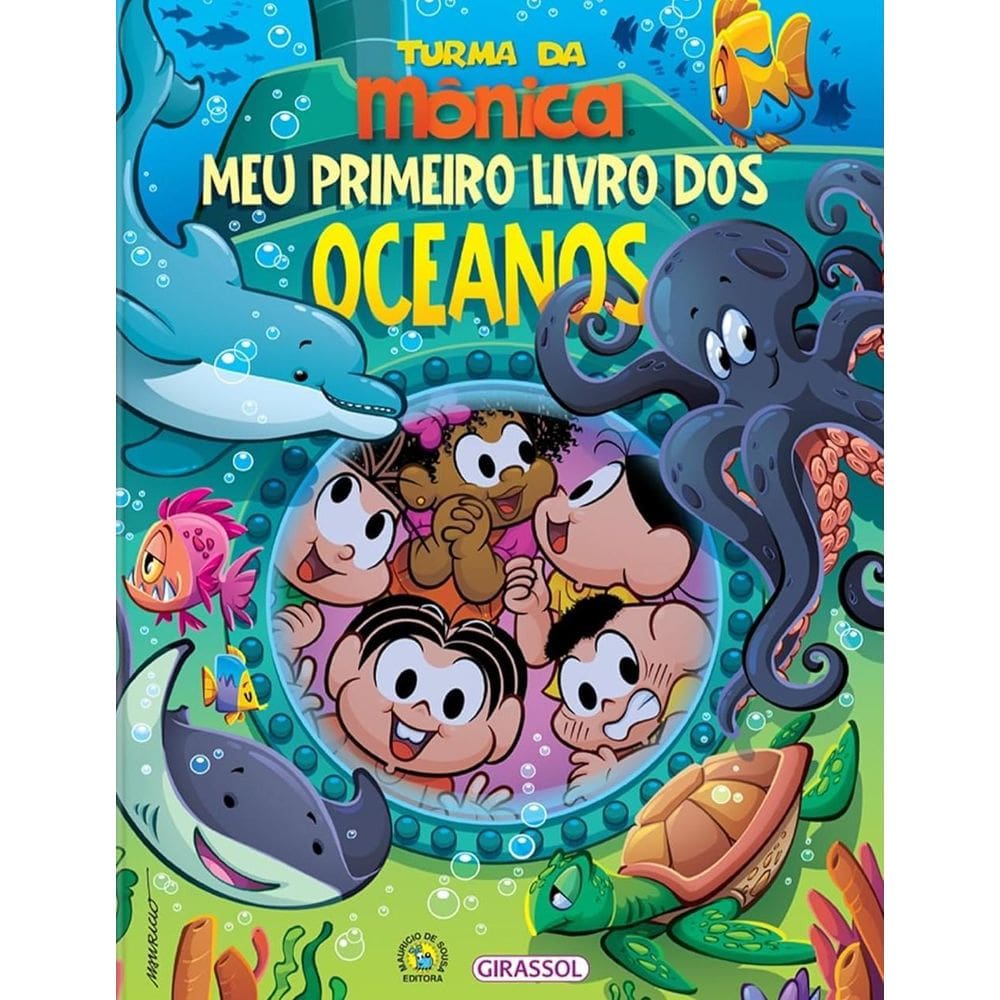 Turma Da Mônica - Meu Primeiro Livro Dos Oceanos