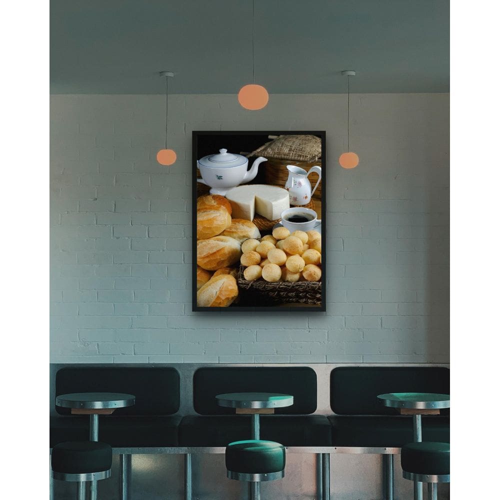 Quadro Decorativo Café Da Manhã Roça - 70X50Cm