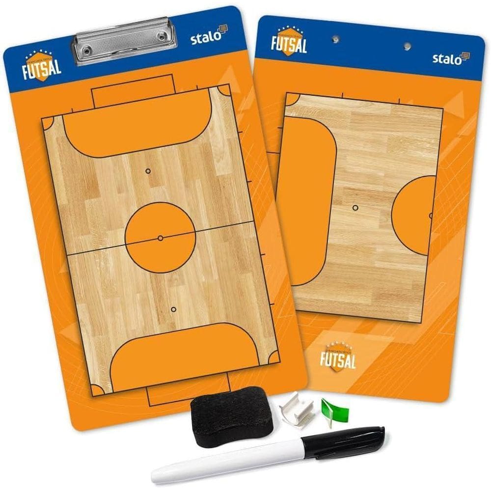 Prancheta Tatica Com Caneta E Apagador 23X37Cm - Futsal