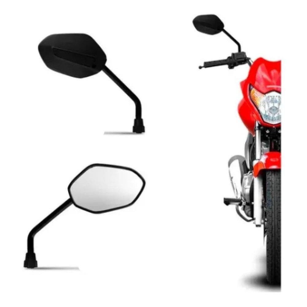 Retrovisor Titan Cg 125/150 Mini 2014 Awa Par Honda