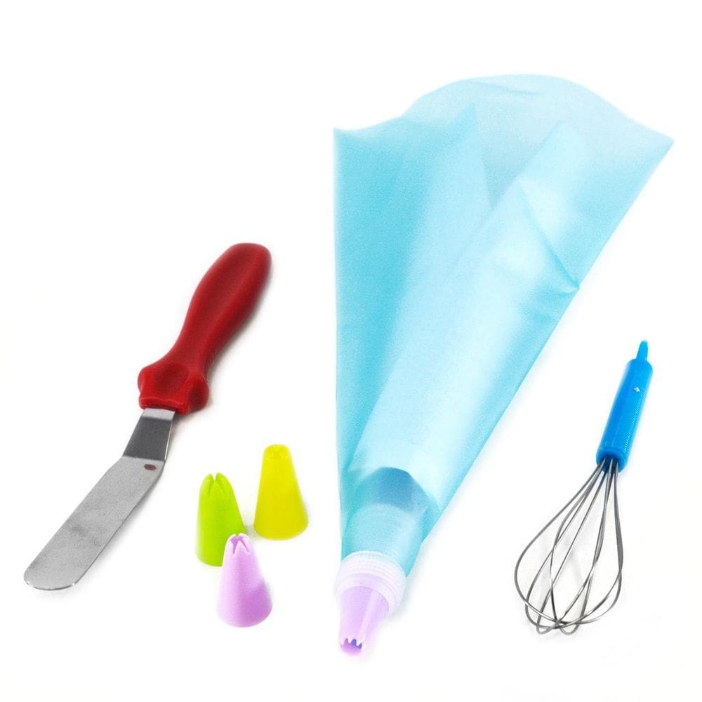 KIT Confeiteiro 8 Peças Plástico - Tudo em Caixa