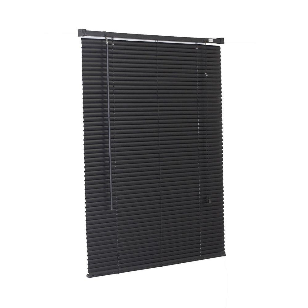 Persiana Horizontal Pvc Preta 60 L X 80 A Cm