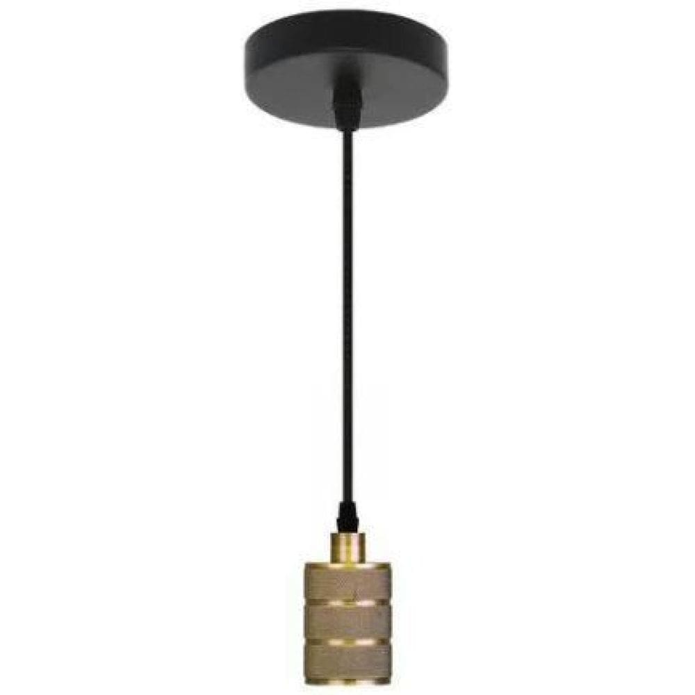 Pendente Dot Metal Rock Ouro