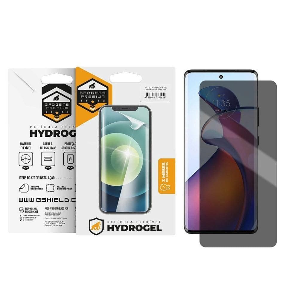 Película Para Motorola Edge 30 Fusion - Privacidade Hydrogel