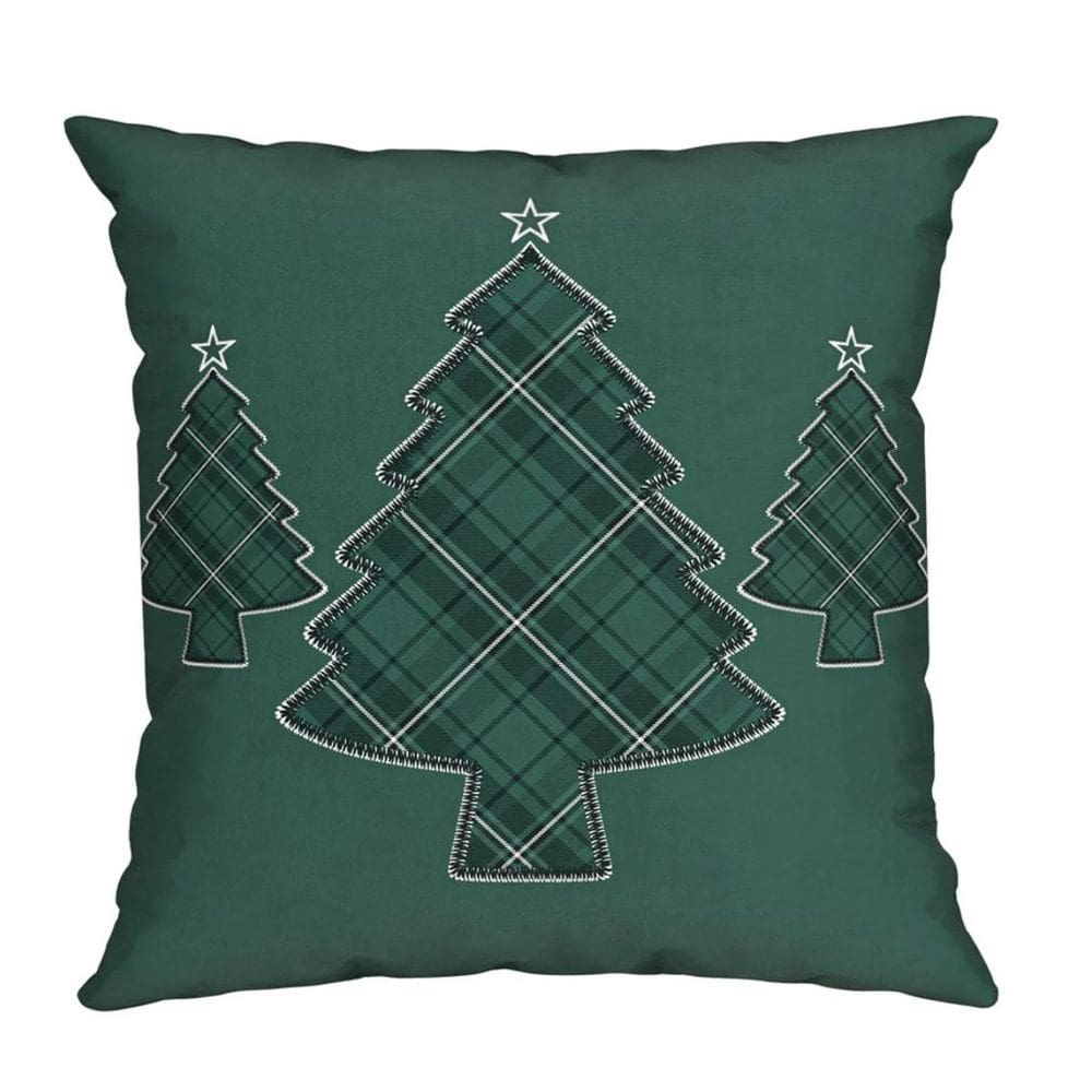 Almofada de Natal Arvore Green Iluminada 553 43cm