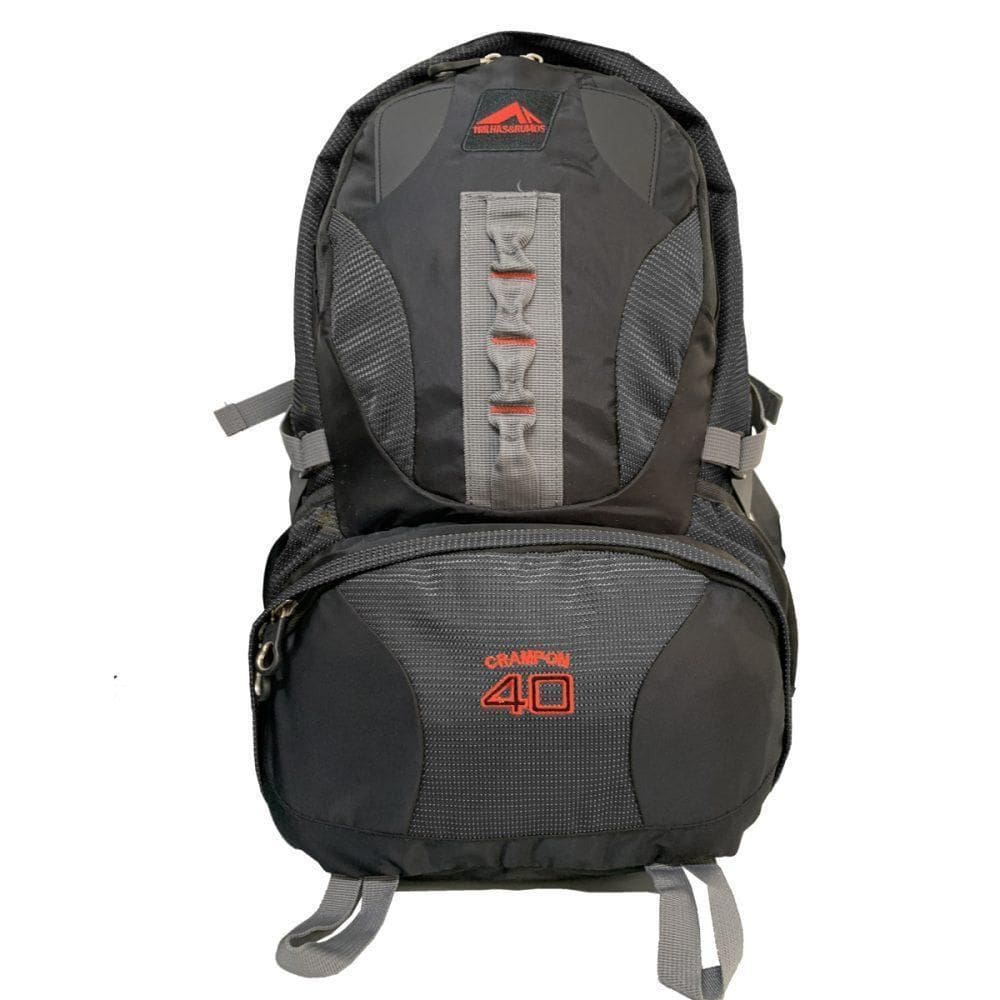 1440 - Mochila Crampon 40 - Preto Com Pontilhado