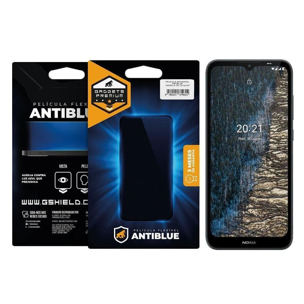 Película Para Nokia C20 - Antiblue - Gshield