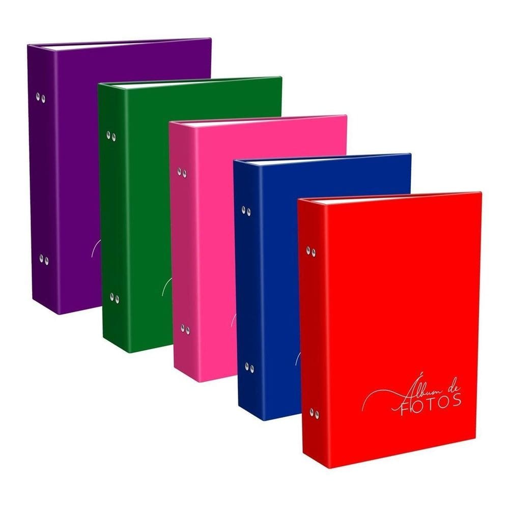 5 Albuns De Fotos 10X15 208 Total 1040 Fotos Lisos Promoçao