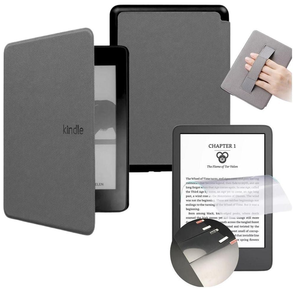 Capa + Pelicula Plastica Para Kindle Colorsoft 7 Sa569P