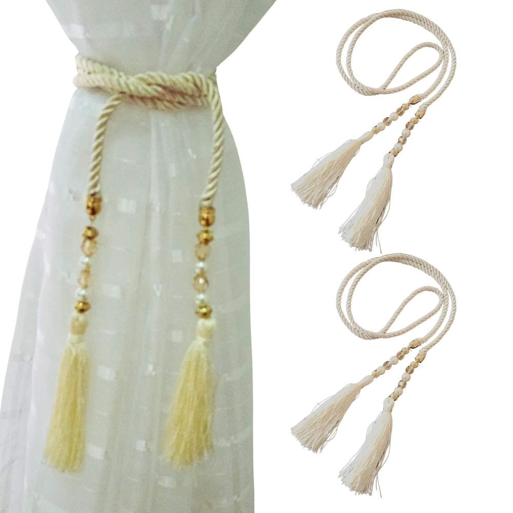 Kit 2 Prendedores De Cortina Presilhas Abraçadeira