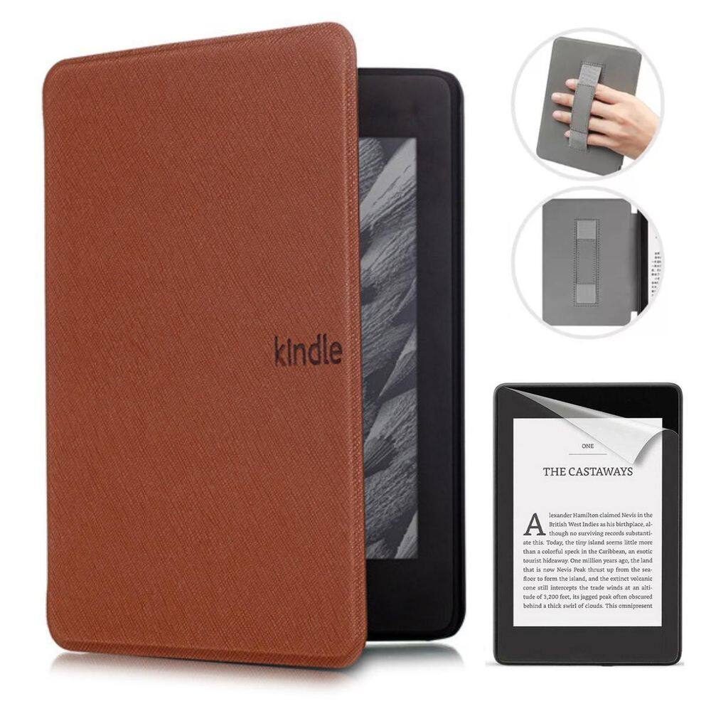 Capa Com Alça Para Kindle Paperwhite 12 7 Sa568B + Película