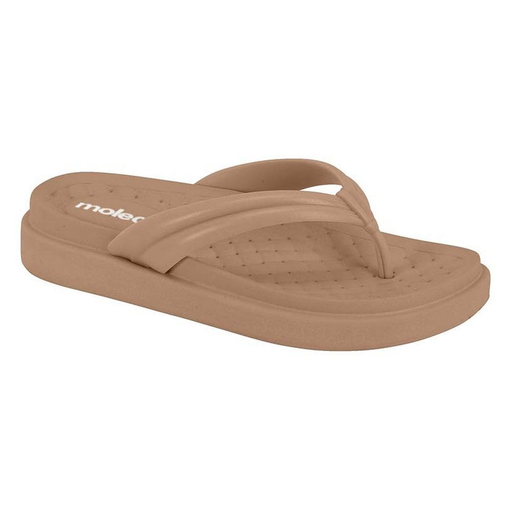 Chinelo De Dedo Feminino Plataforma Moleca Conforto 5554.100