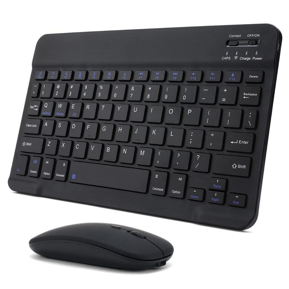 Kit Teclado Mouse Fire HD8 2022 Preto ABNT1