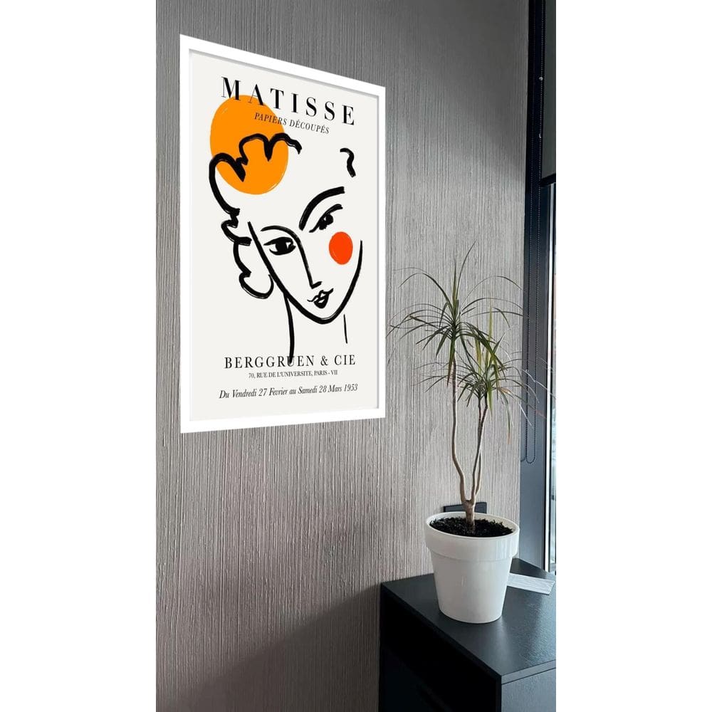 Quadro Decorativo Matisse Du Vendredi - 70X50Cm