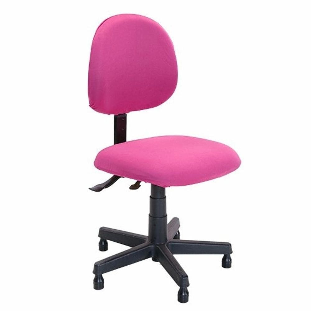 Capa Pra Cadeira De Escritório Giratória Malha Gel - Pink