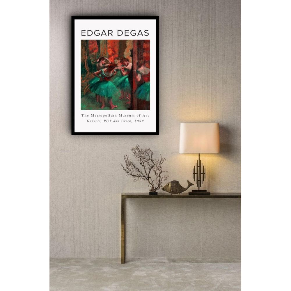 Quadro Decorativo Edgar Degas Dancers - 70X50Cm