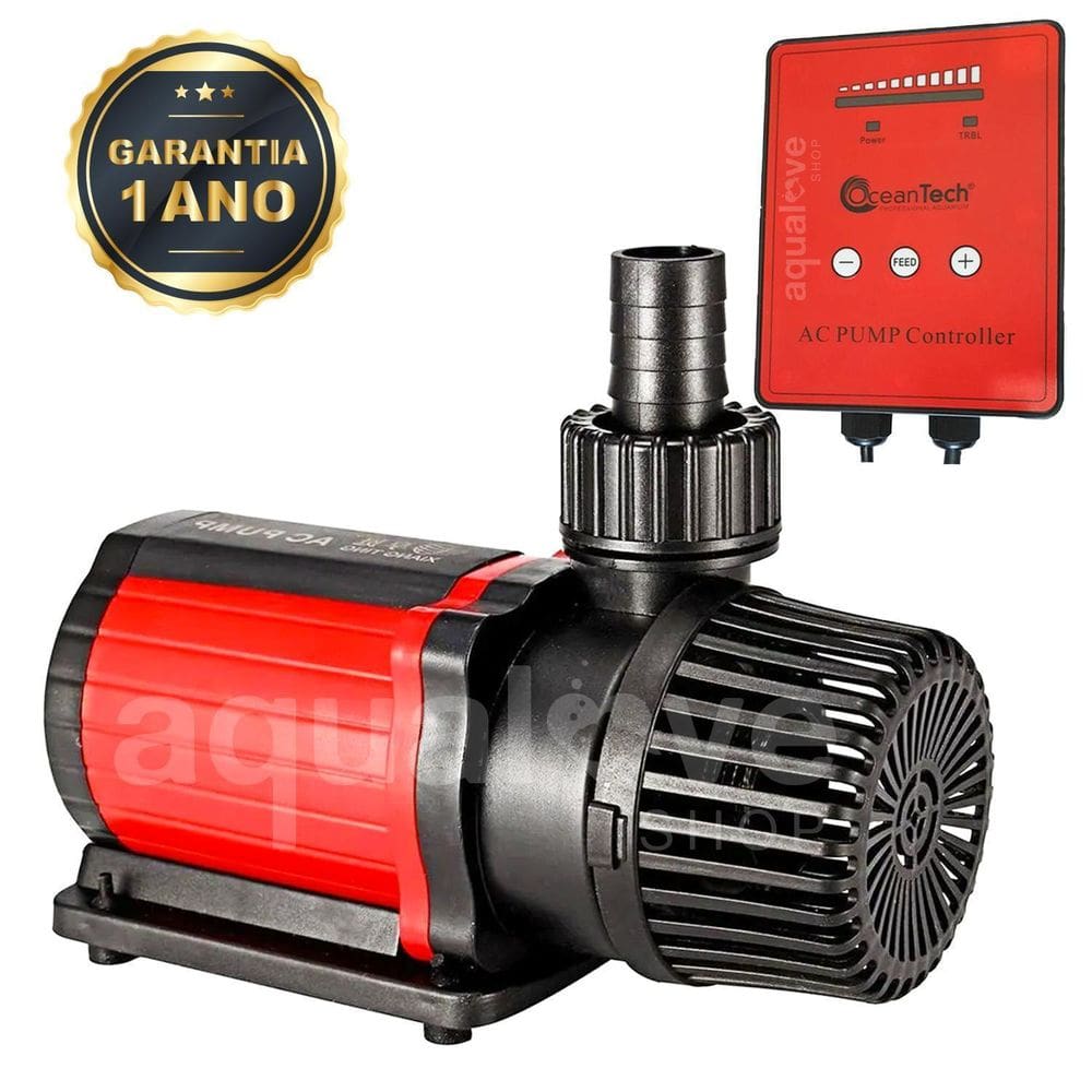 Bomba Submersa Oceantech Ac 3000 L/H Para Aquário Lago 110V