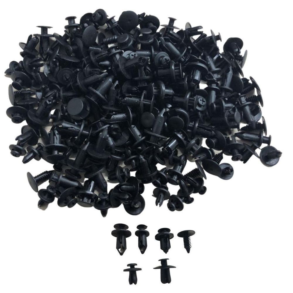 Kit 190 Presilhas Grampos Automotivo Carro Veículo Parabarro