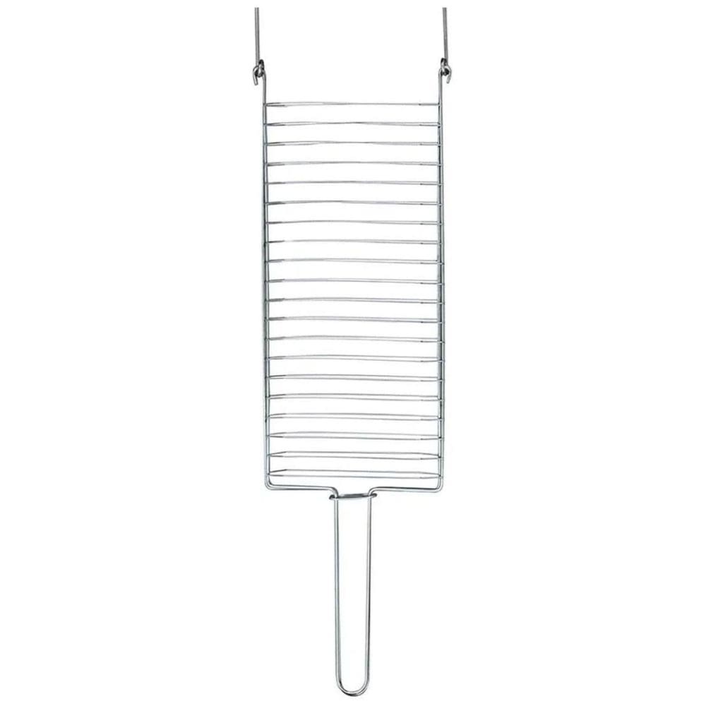 Kit Preparo Churrasco 5Pcs Churrasqueira Grelha Espetos 65Cm