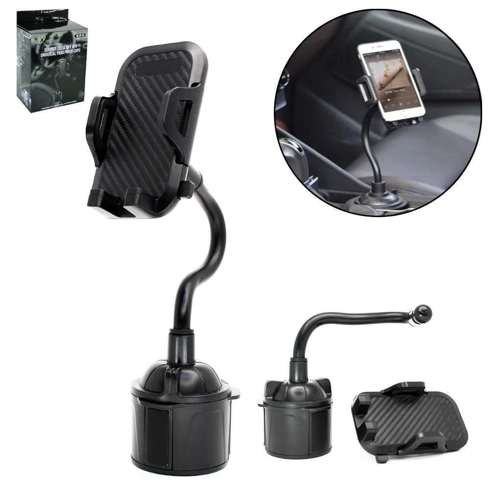 Suporte Automotivo Celular / Gps Universal Porta Copo X-Cell