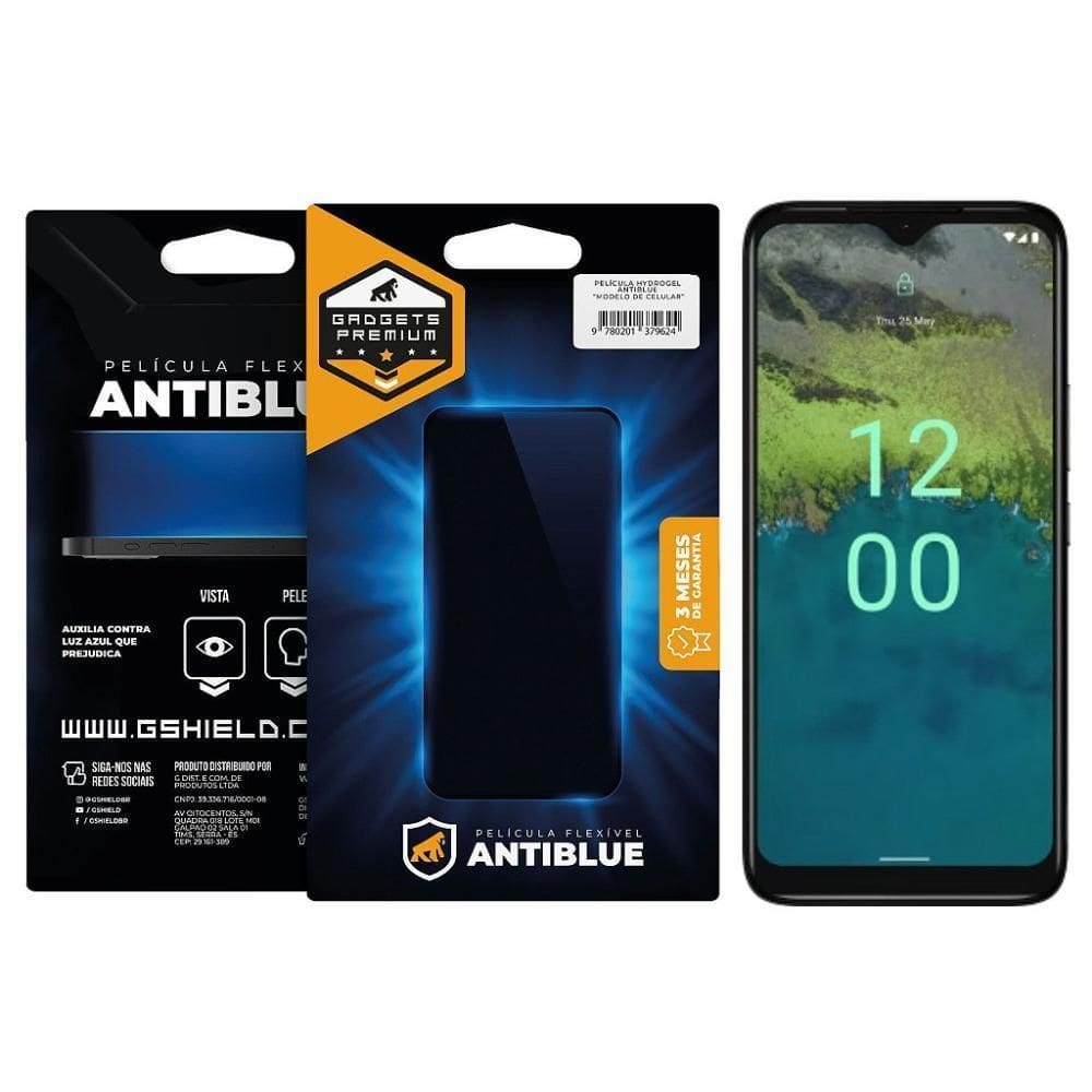 Película Para Nokia C12 - Antiblue - Gshield