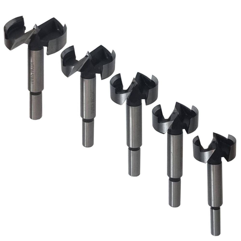 Kit 5 Brocas Forstner 35 A 50Mm 5 Peças Caneco Profissional