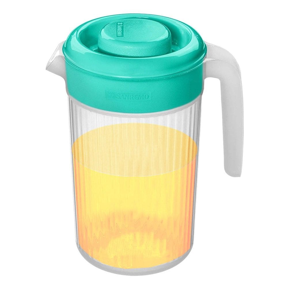 Jarra De Plástico Para Água Suco 2L Verde