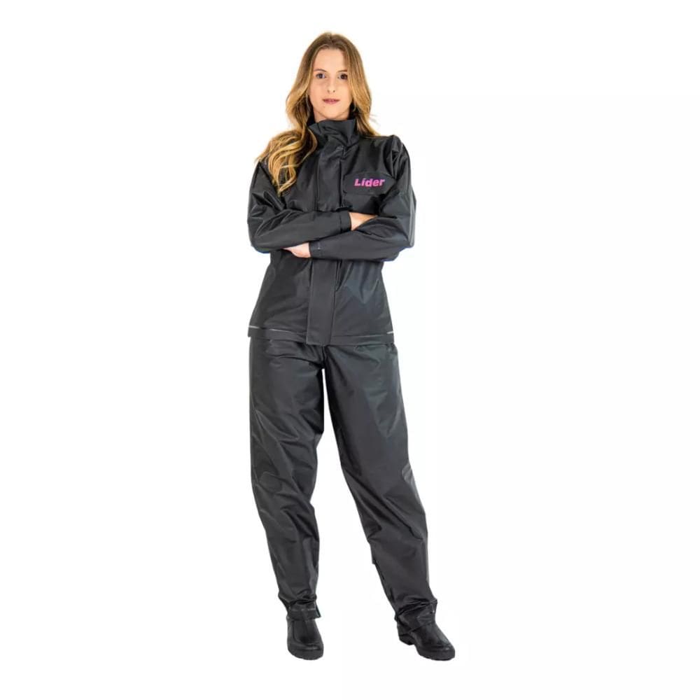 Conjunto Capa De Chuva Lider Protercapas GG Feminina