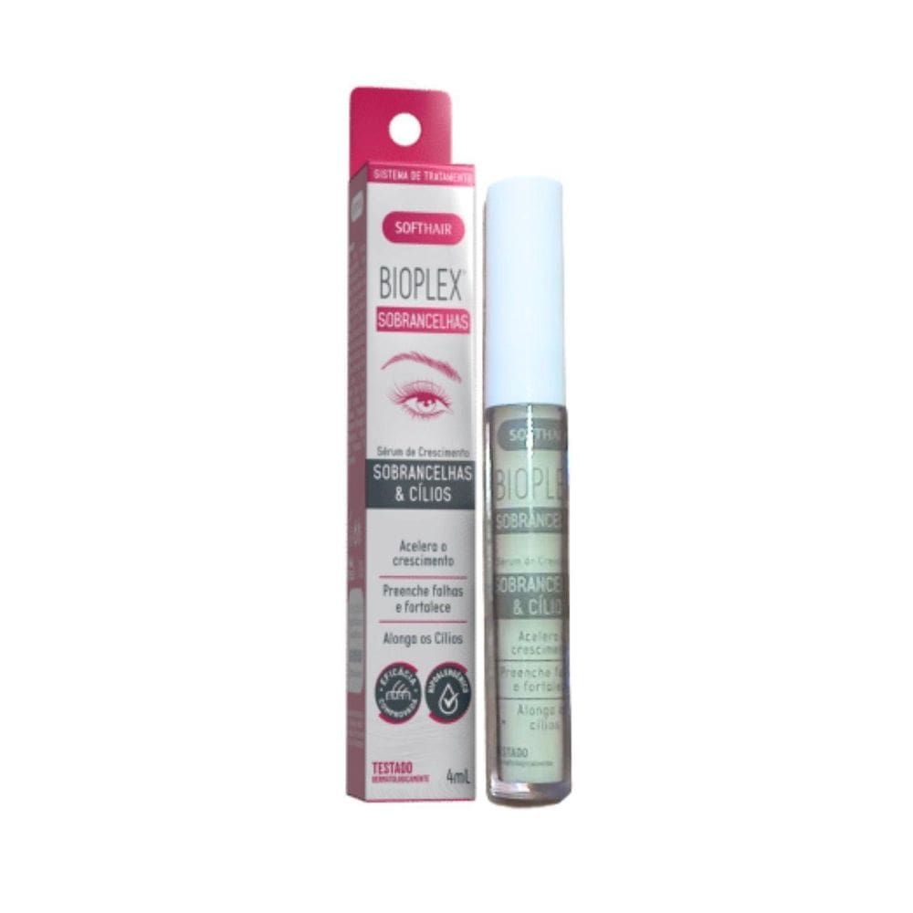 Produto Para Sobrancelhas Finas E Cílios Curtos Sérum 4Ml