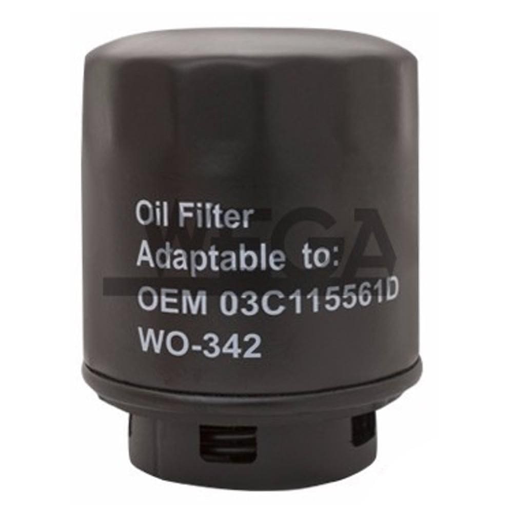 Filtro De Óleo Audi A1 1.4 2010 Em Diante Wo 342 Wega