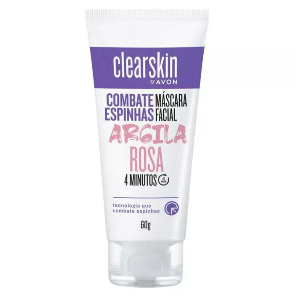 Clearskin Máscara Argila Rosa 4 Minutos 60G