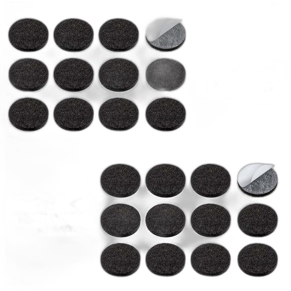 Kit 24 Feltro Protetor Adesivo Pé Sofá Cadeira Mesa Tekbond