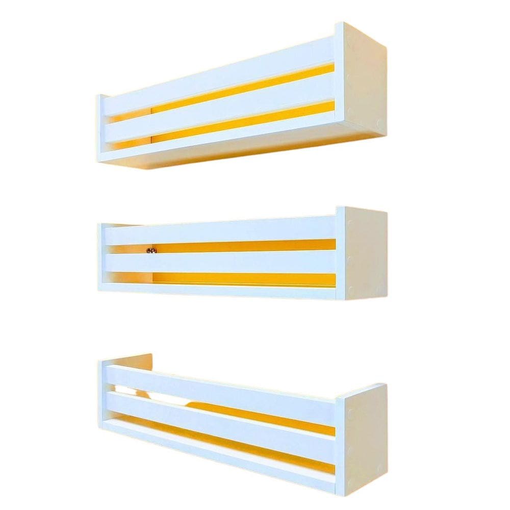 Nicho De Parede Mdf 3Un55Cm