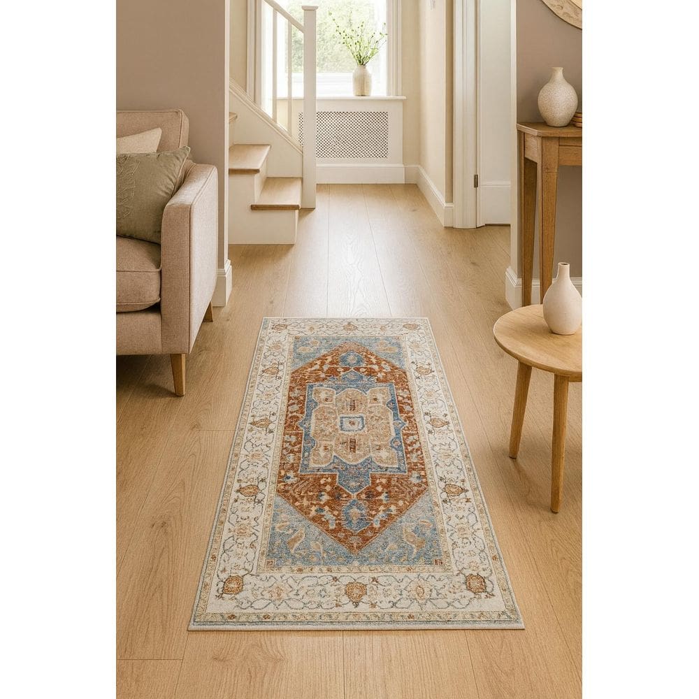 Tapete Vinci Pelo Baixo Impermeável 50X120Cm Verona Jolitex