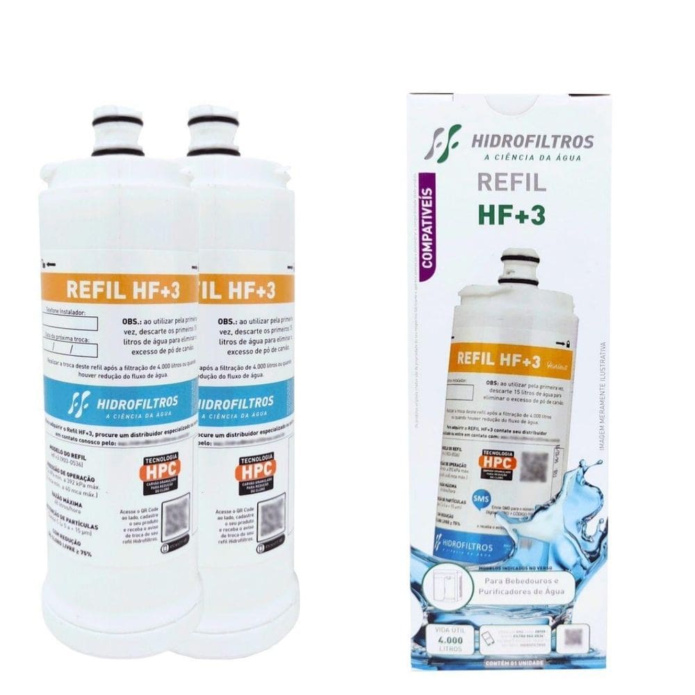 Kit 2 Refis Filtro Ibbl Fr600 Evolux Atlantis Immaginare