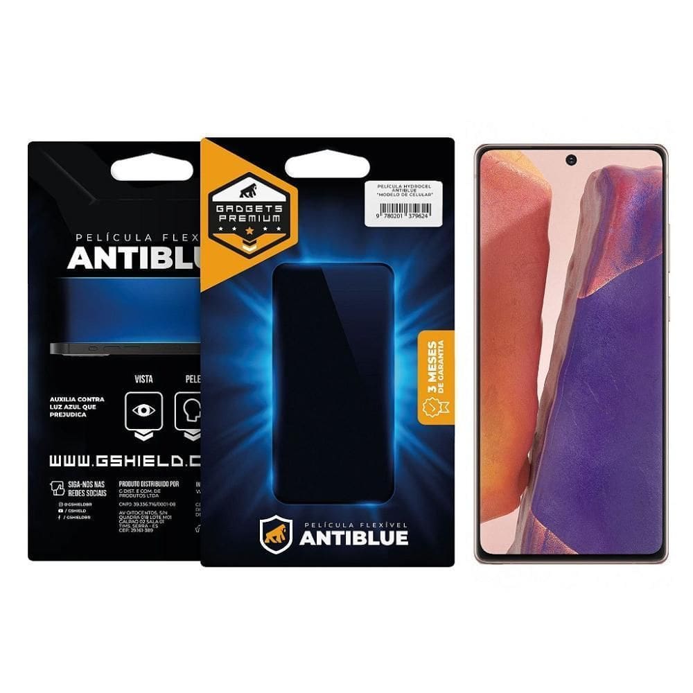 Película Para Samsung Galaxy Note 20 - Antiblue - Gshield
