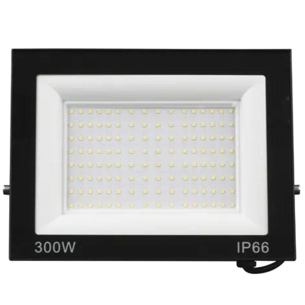 Refletor Led 300W Prova Dagua Holofote Branco Frio